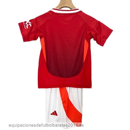 Nuevo 1ª Conjunto De Niños Manchester United 24/25 Rojo Baratas